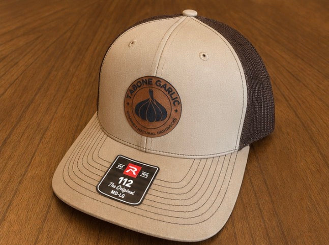 Tabone Garlic Leather Patch SnapBack Hat - Richardson 112